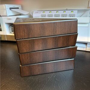 4PCS Plastic Wooden Furniture Legs Heavy Duty Triangle Couch Sofa Replacement